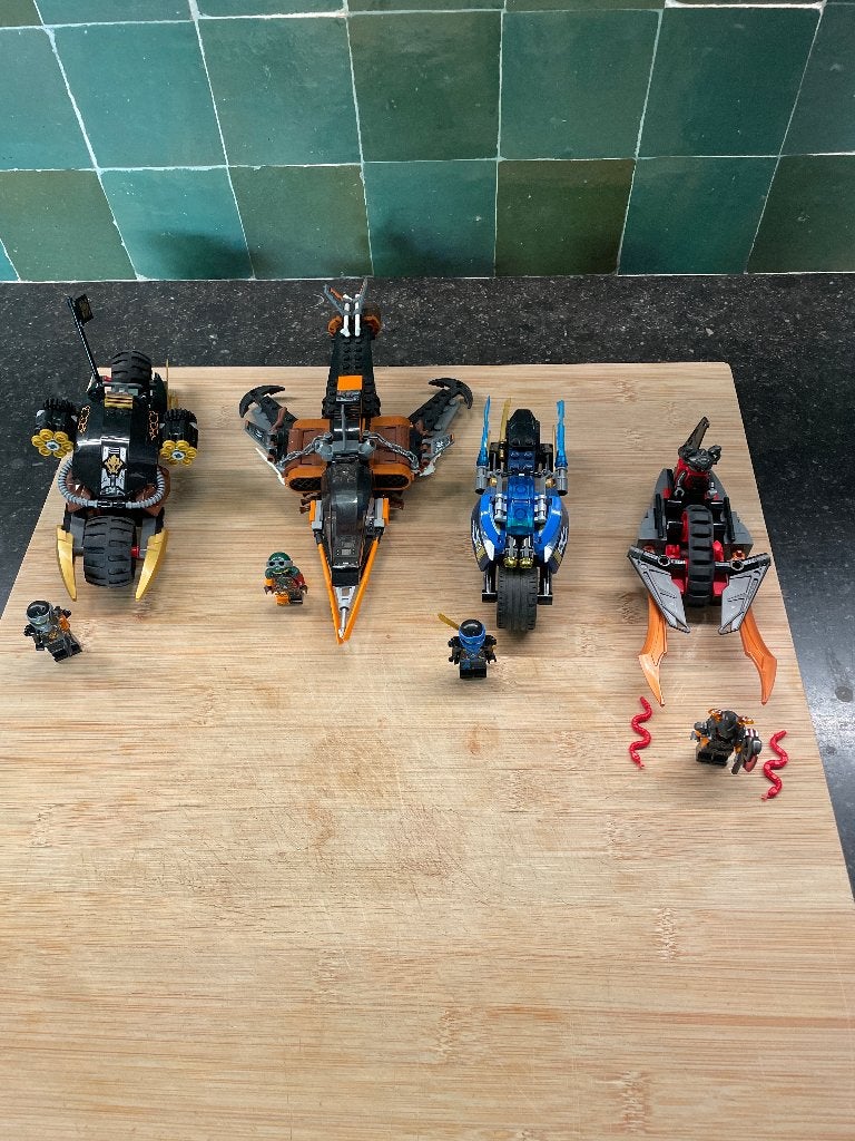 Lego Ninjago, Kinderen en Baby's, Ophalen, Lego, Compleet, Zo goed als nieuw