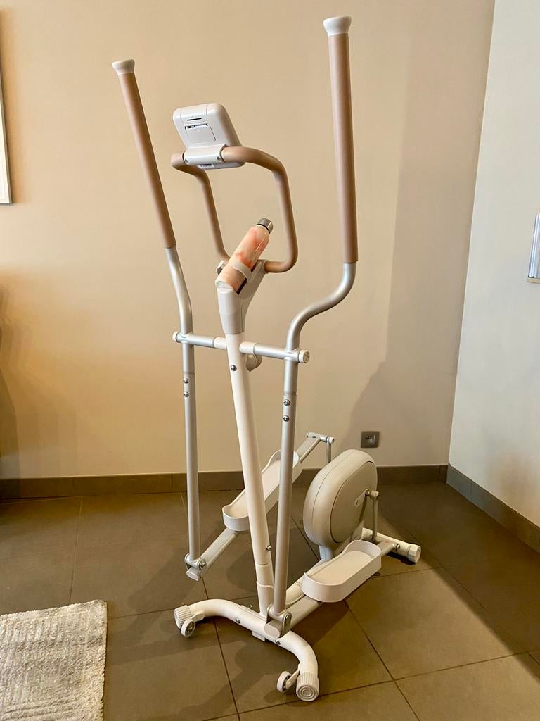 Beige Crosstrainer Domyos, Sport en Fitness, Fitnessapparatuur, Ophalen, Overige materialen, Zo goed als nieuw, Crosstrainer