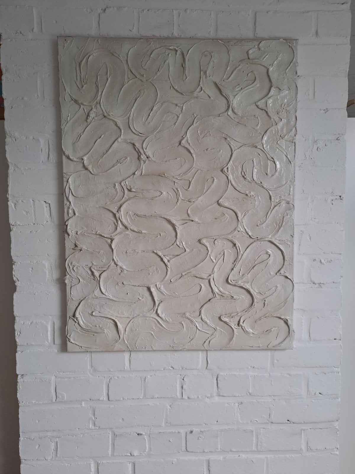 G Vanherpe abstract art, Antiek en Kunst, Ophalen