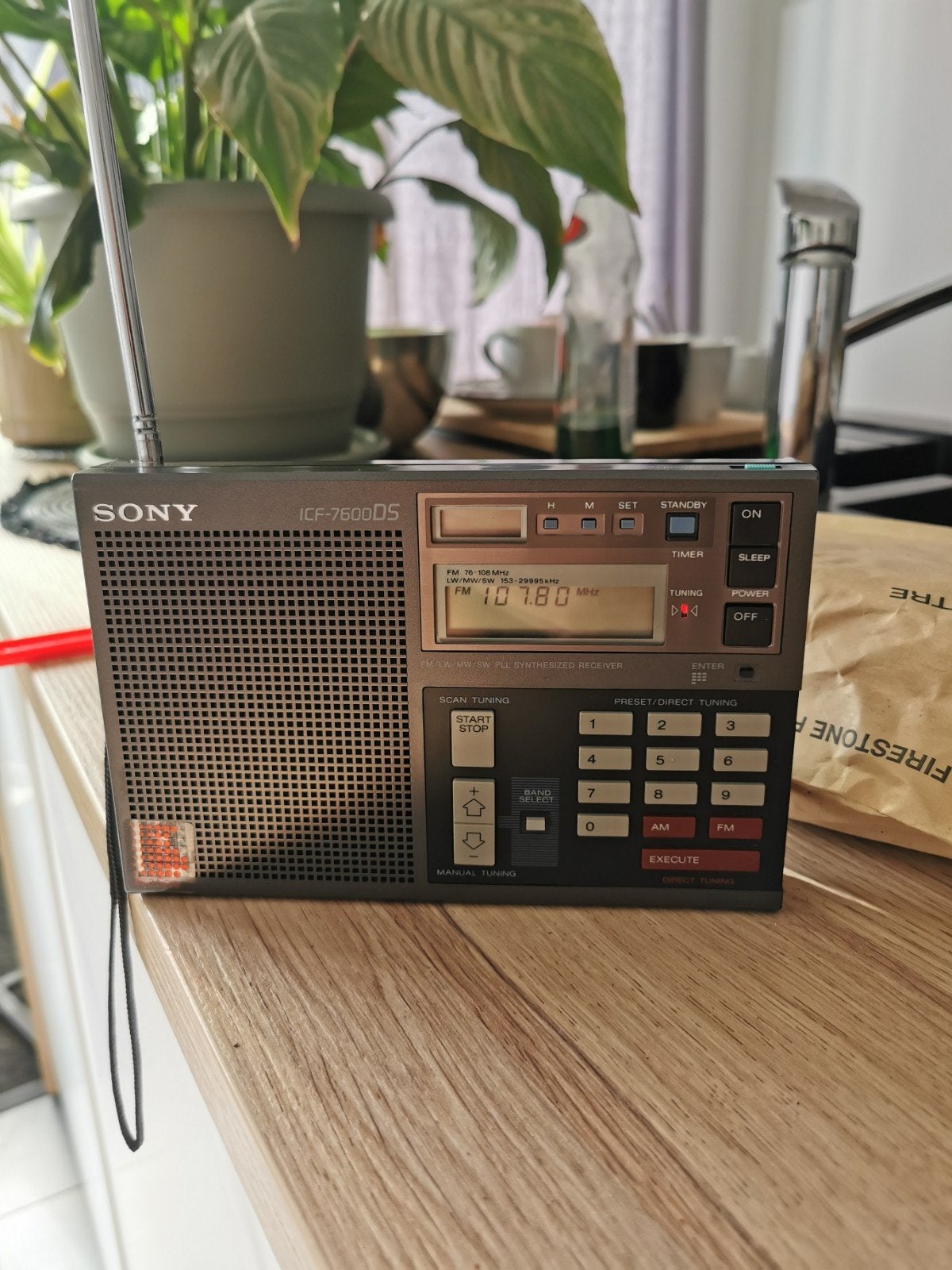 sony ICF - 7600DS, Enlèvement ou Envoi, Radio