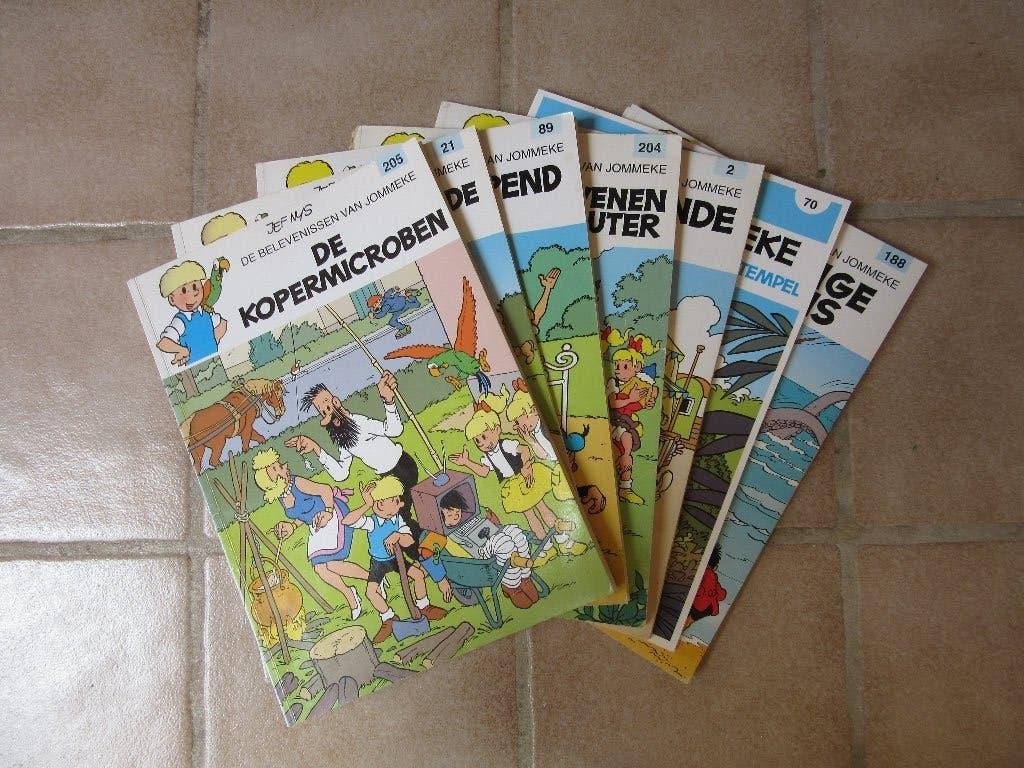 121 Strips Jommeke, Enlèvement, Utilisé
