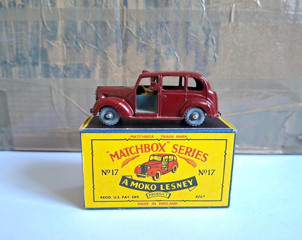 Matchbox 17 austin taxi, Ophalen of Verzenden, Matchbox
