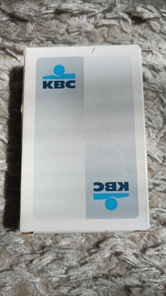 Speelkaarten KBC, Verzamelen, Ophalen of Verzenden, Nieuw, Speelkaart(en)