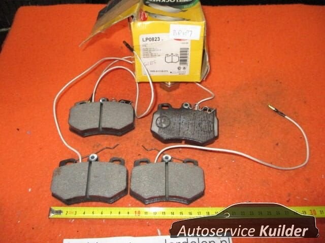 Remblokken voorzijde Citroen AX GTI Delphi LP0823   95647733, Neuf, -, -, -