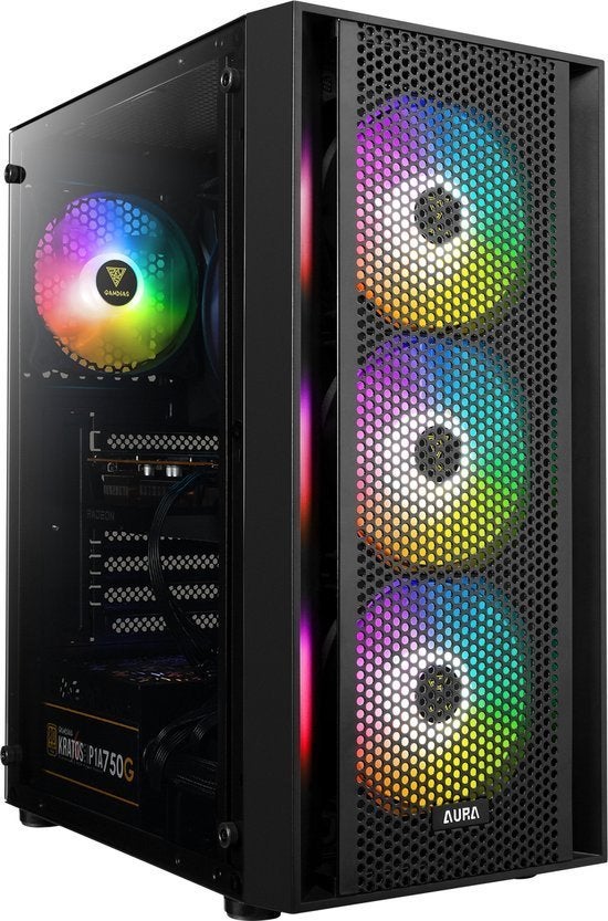 AMD Ryzen 5 RGB Budget Game Computer / Gaming PC - 16GB RAM, Ophalen, AMD Ryzen 5, Zo goed als nieuw, Gaming
