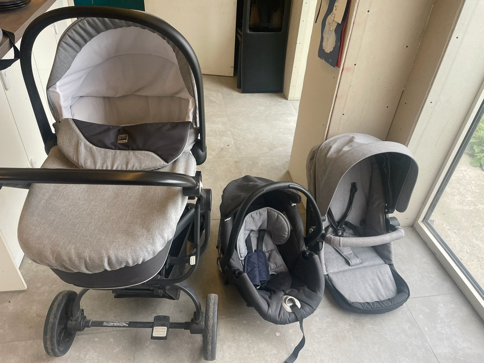 3 delig buggy set, Kinderen en Baby's, Ophalen, Zo goed als nieuw