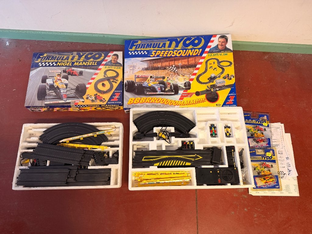 2 Formula TYCO circuit sets, Ophalen, Gebruikt