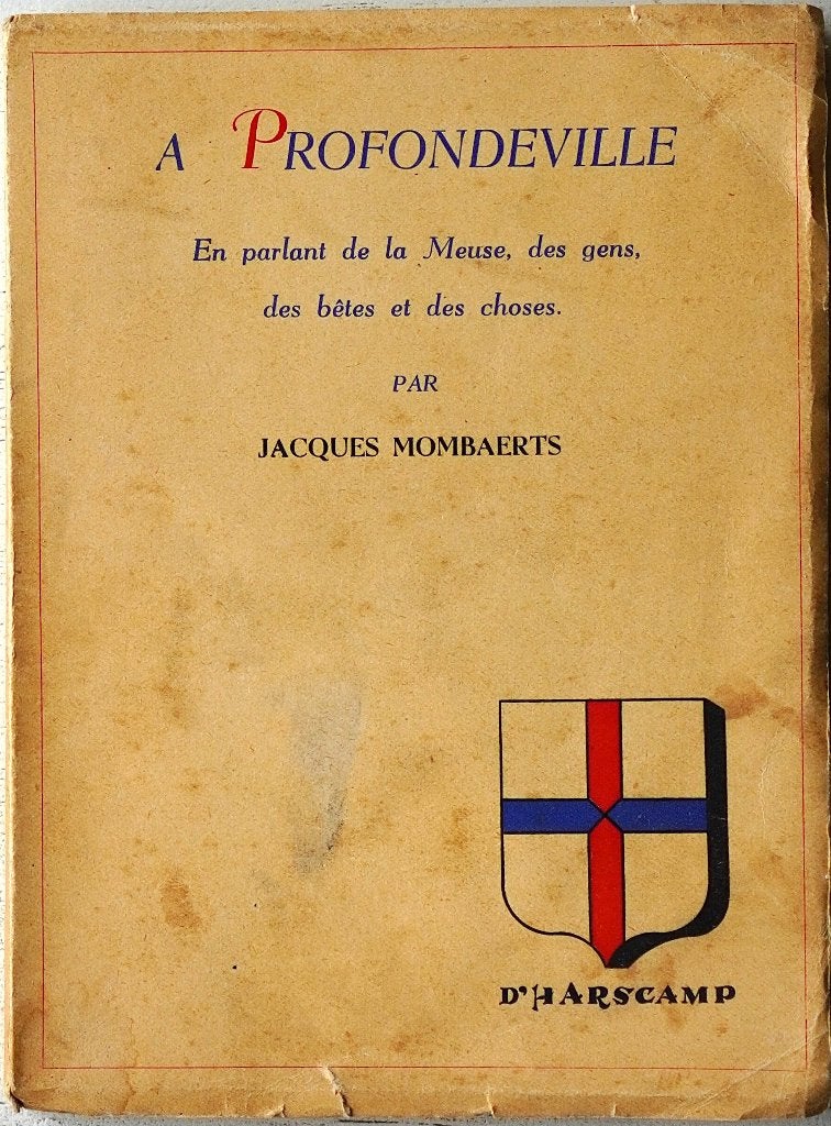 A Profondeville, en parlant de la Meuse Mombaerts 1950 Namur, Enlèvement ou Envoi, Utilisé, Mombaerts