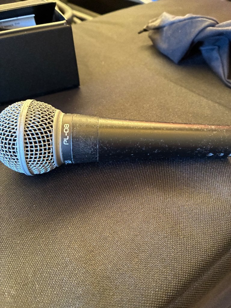 Microphone dap pl 08, Muziek en Instrumenten, Microfoons, Ophalen, Zo goed als nieuw, Zangmicrofoon