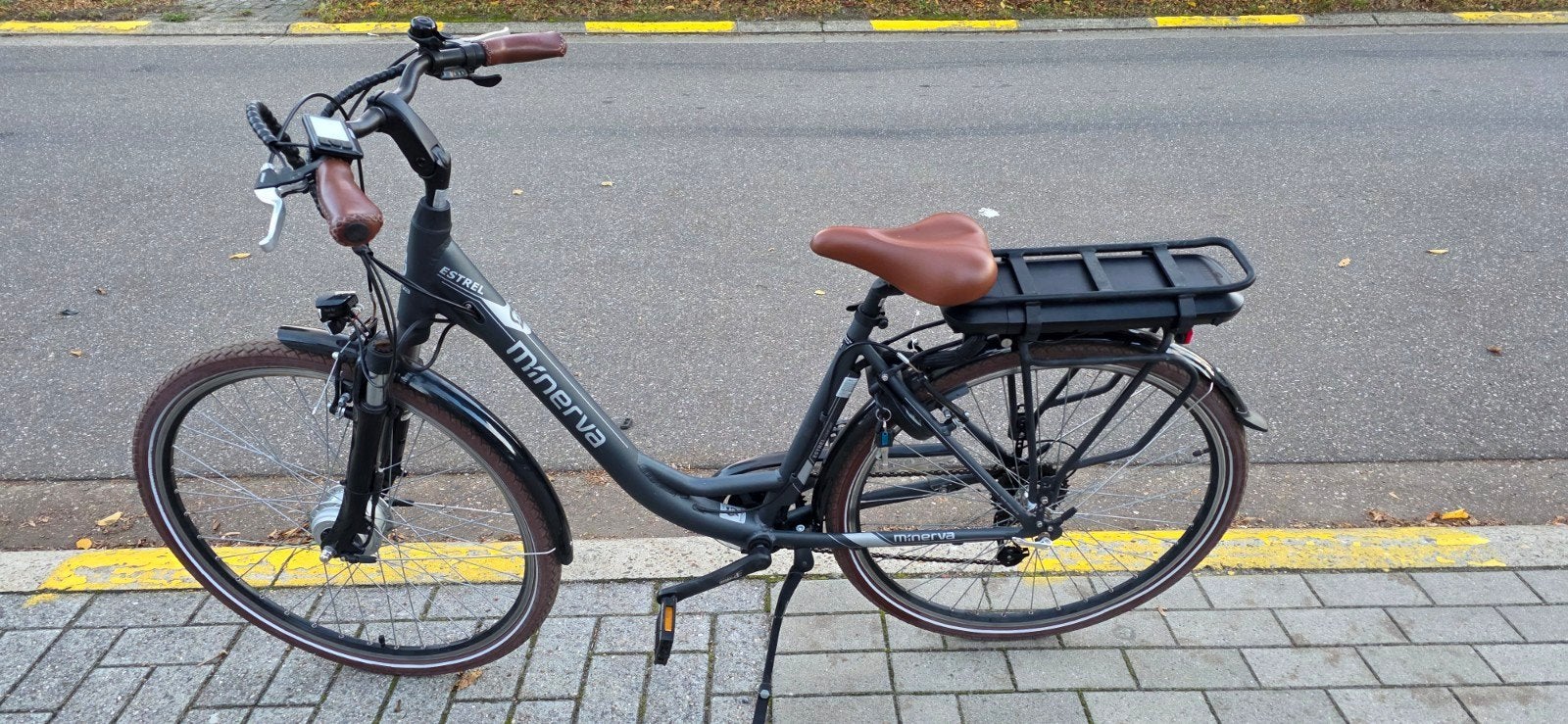 Elektrische fiets Minerva Estrel, Ophalen