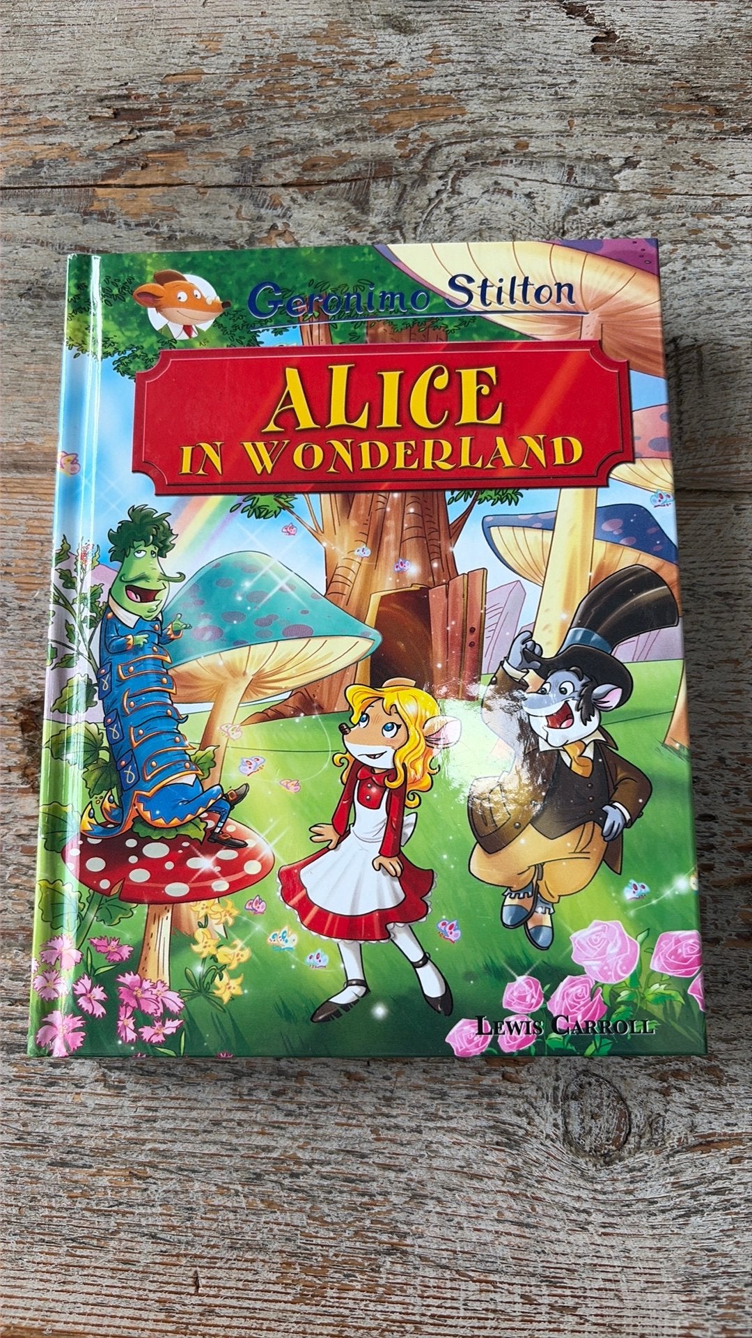 Lewis Carroll - Alice in Wonderland, Enlèvement, Lewis Carroll; Geronimo Stilton