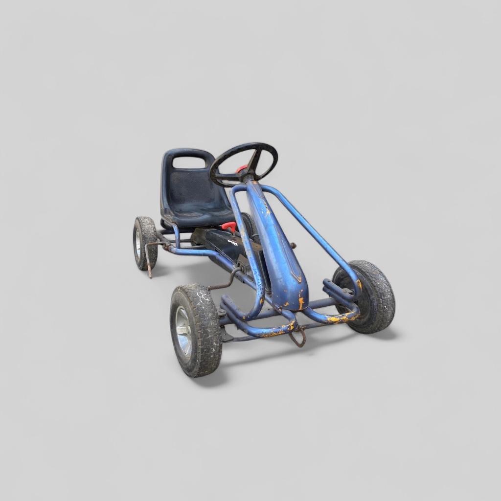 vintage kettler safari skelter -retro go-cart: opmaakproject, Enlèvement, Utilisé