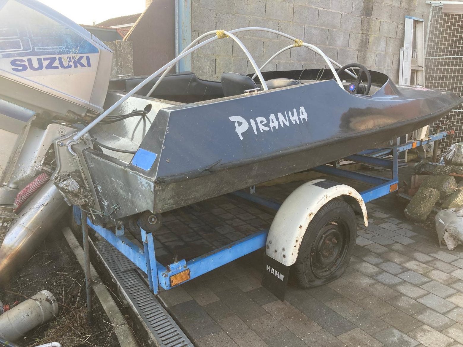 Suzuki piranha, Auto-onderdelen, Uitlaatsystemen, Ophalen, Suzuki