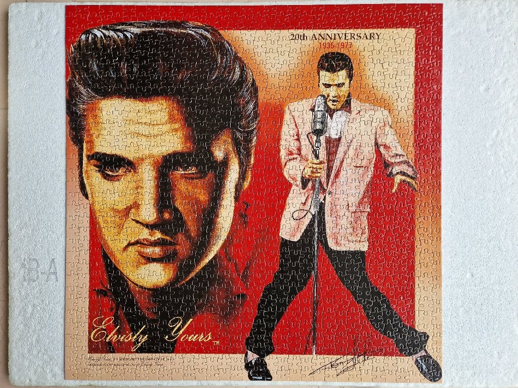 Puzzel Elvis Presley, Hobby & Loisirs créatifs, Hobby & Loisirs Autre, Enlèvement ou Envoi