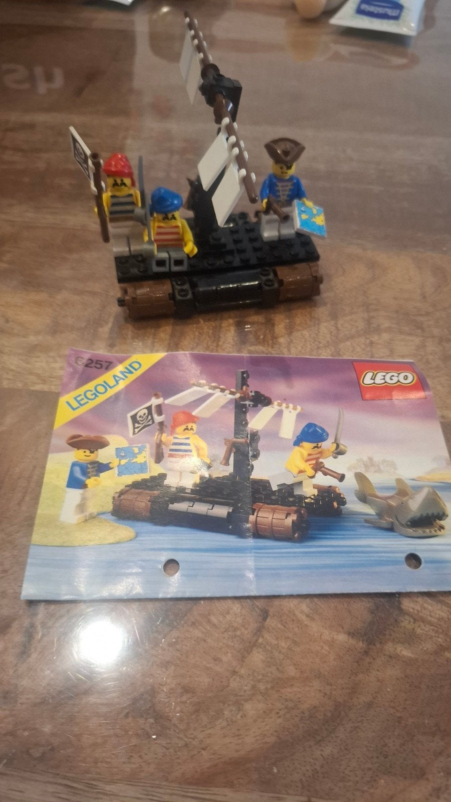 lego piraten 6257 Castaway raft, Ophalen, Gebruikt, Lego, Pirates