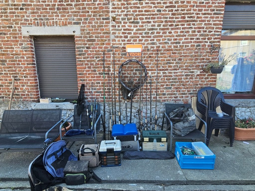 Materiel de peche, Enlèvement, Utilisé