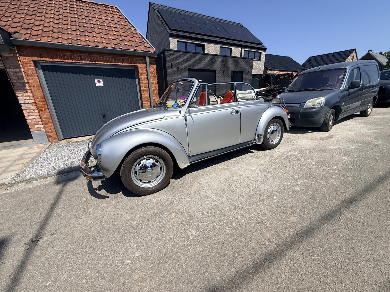 Cox 1303 cabriolet 1600cc 1974, Cuir, Achat, Cabriolet, Noir