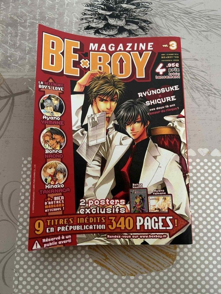 Tome 3 : Be X Boy, Enlèvement, Utilisé, Divers auteurs, Livre d'images