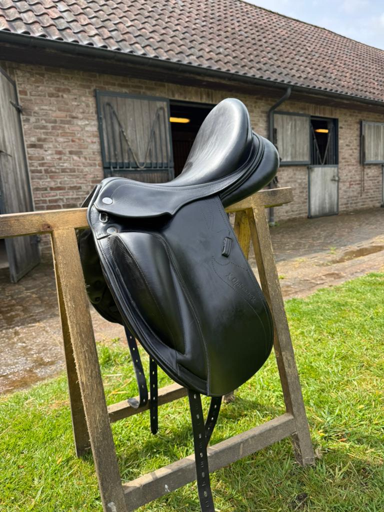Prestige optimax dressuurzadel mono, Dieren en Toebehoren, Ophalen, Zo goed als nieuw