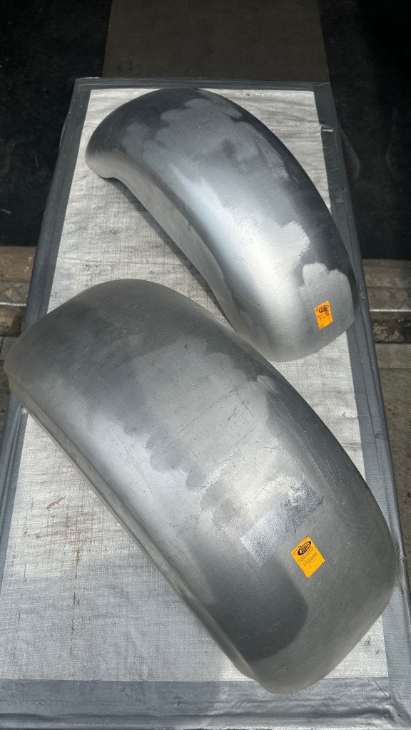Aluminium achter spatborden, Motoren, Niet ingevuld, Gebruikt, Niet ingevuld, Ophalen of Verzenden