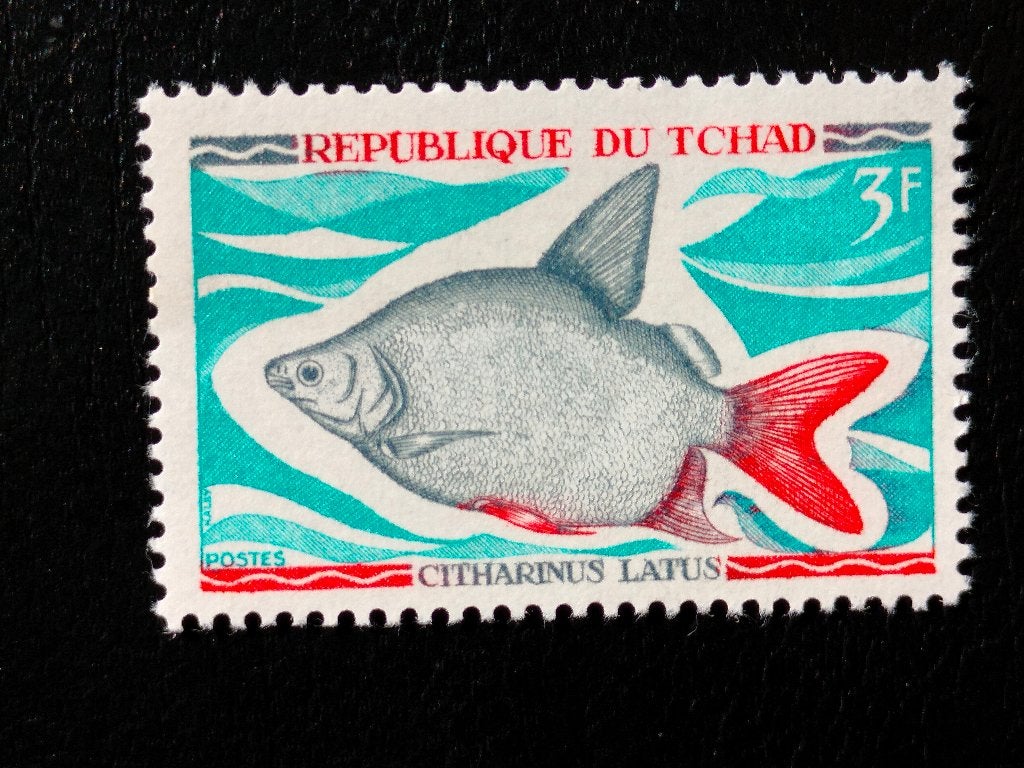 Tchad 1969 - poissons - faune sous-marine **, Envoi, Autres pays, Non oblitéré