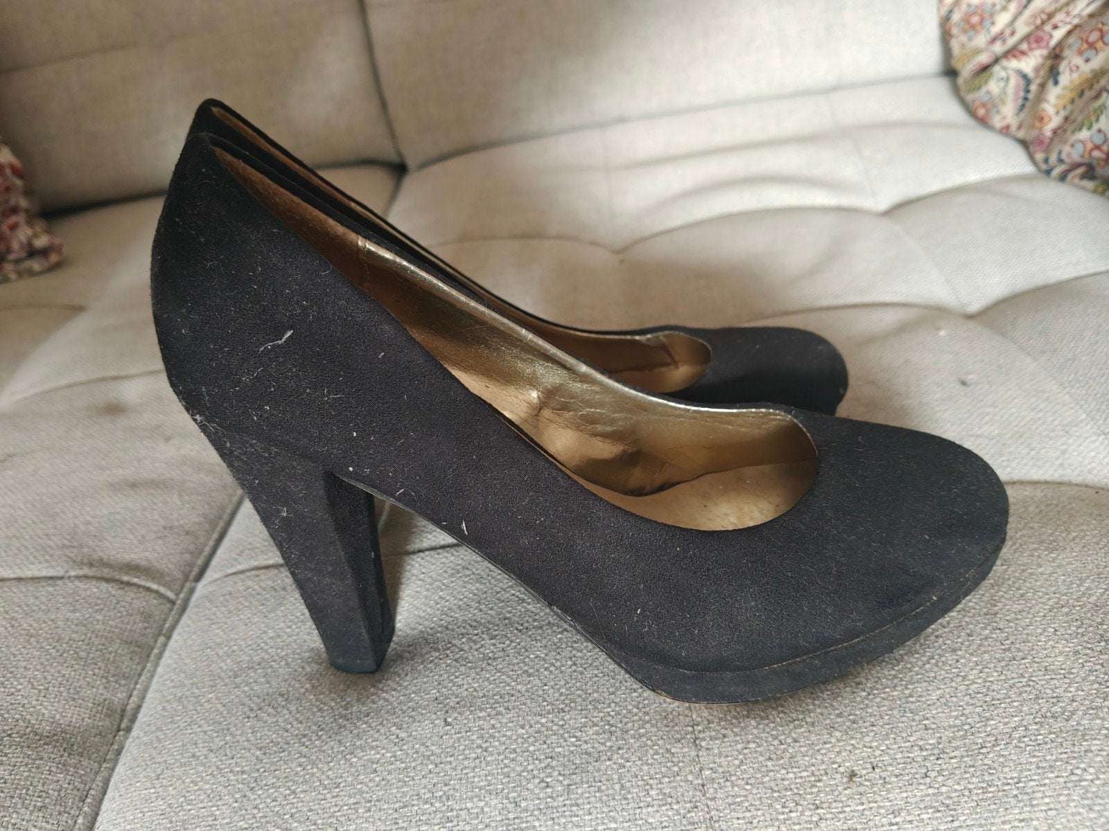 Zwarte pumps, Ophalen, Pumps, Zwart, Gedragen