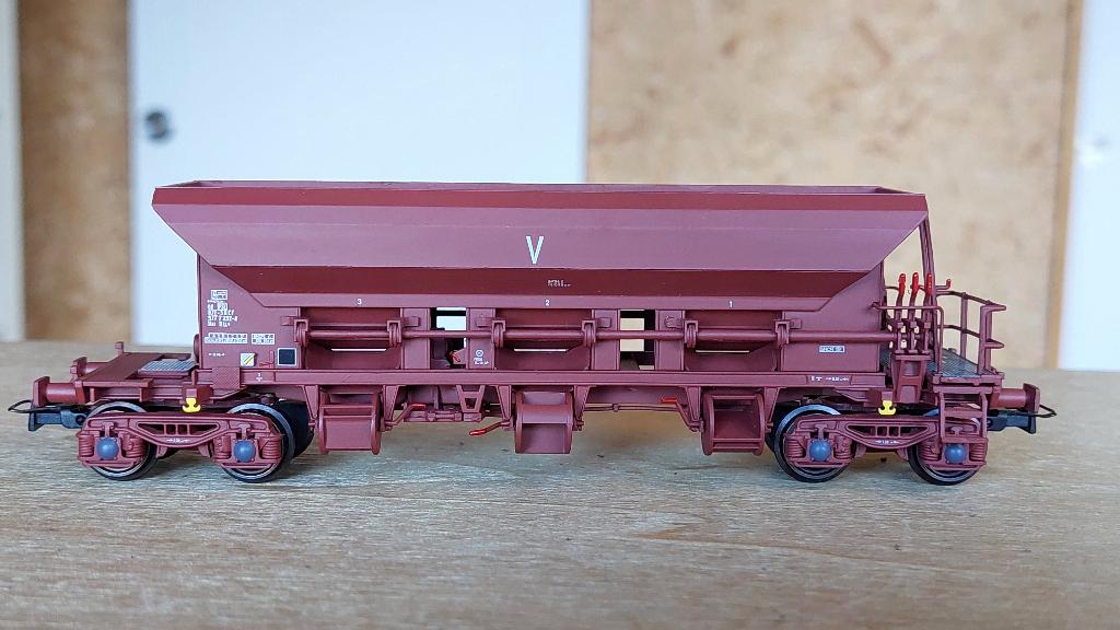 VAN BIERVLIET SNCF WAGON Uas INFRA HO, Envoi, Utilisé, Wagon