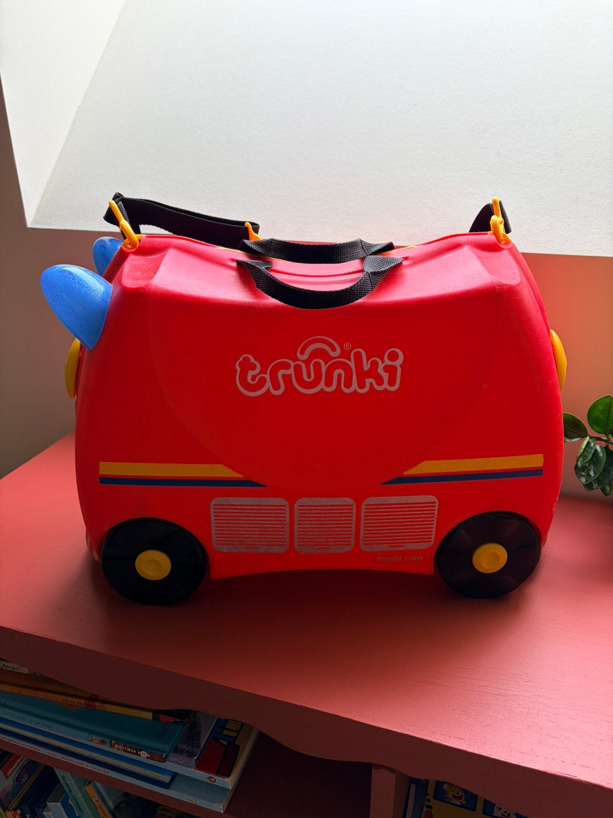 Trunki reiskoffer brandweerwagen, Gebruikt, Hard kunststof, Slot, Minder dan 50 cm