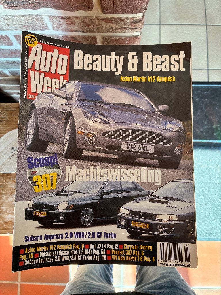 Autoweek 2001 - compleet van 1 t.e.m. 52, Ophalen of Verzenden, Gelezen