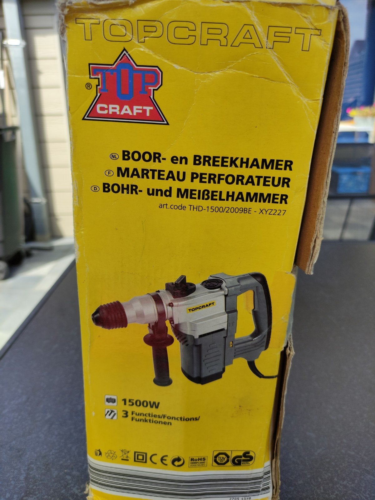 boor en breekhamer top Craft, Bricolage & Construction, Enlèvement, Comme neuf