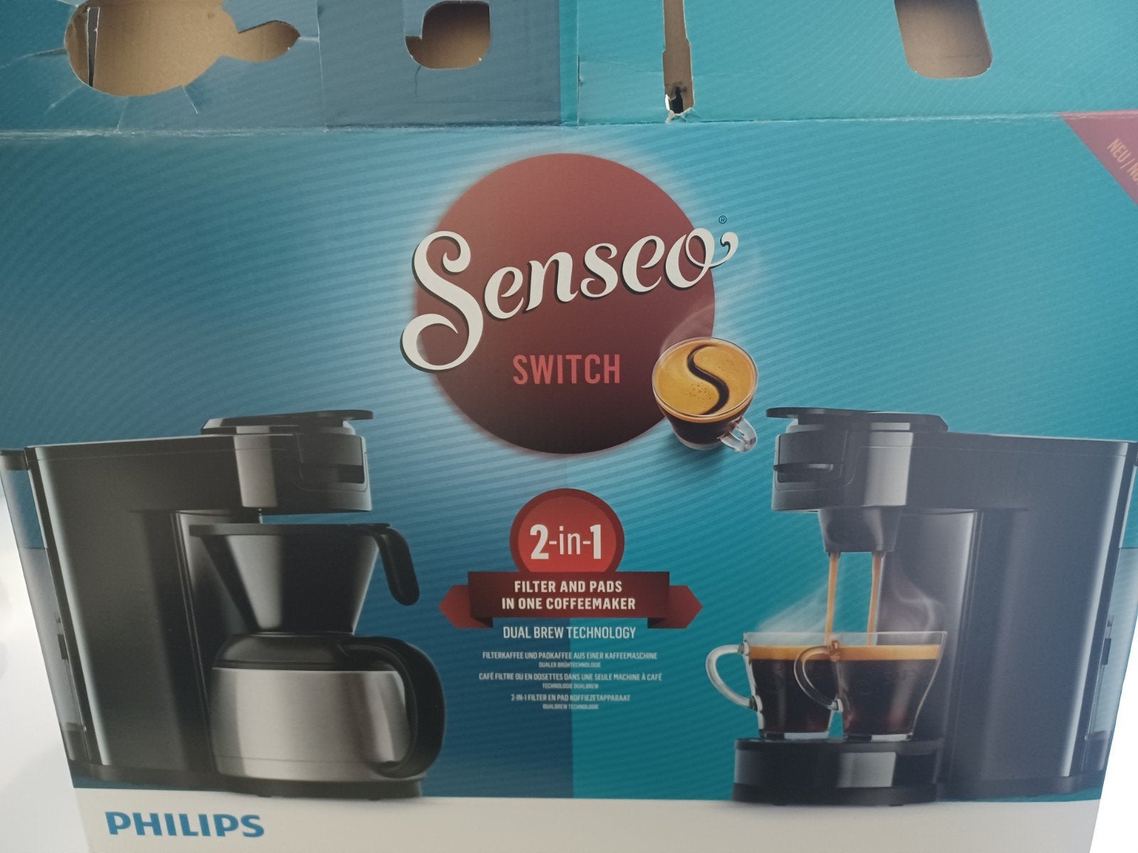 Senséo Senséo, Electroménager, Cafetières, Café moulu, Autres modèles, Enlèvement