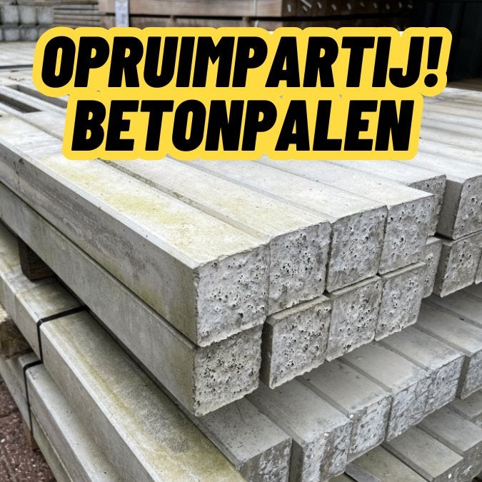 ACTIE!!! BETONPALEN VANAF €1,95, Tuin en Terras, Ophalen, Palen