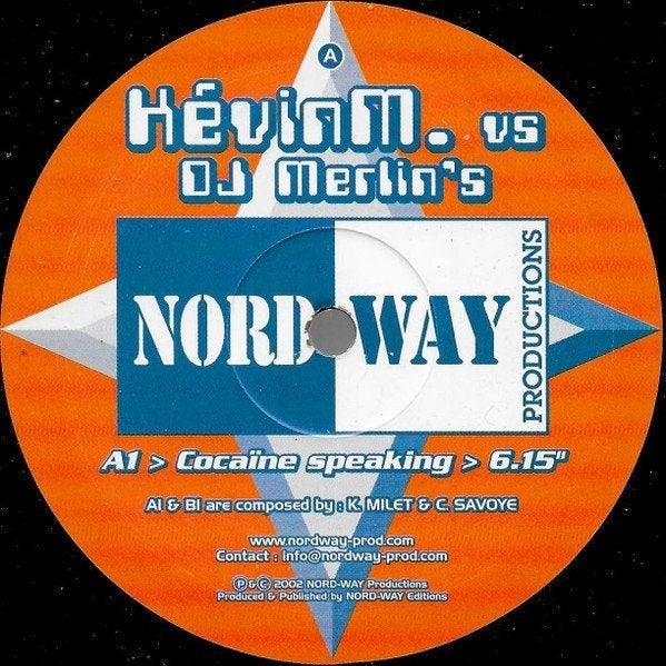 Kevin M vs DJ Merlin's - Cocaïne Speaking / Bad Cluster, Ophalen of Verzenden, Zo goed als nieuw, 12 inch, House