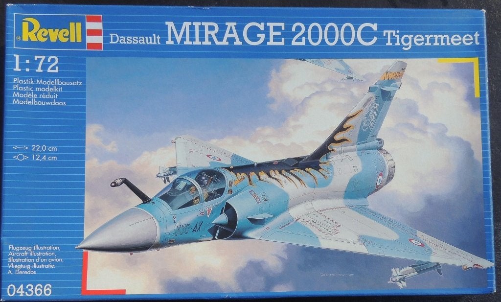 REVELL Mirage 2000 C Tigermeet 1/72 neuf, Neuf, Revell, 1:72 à 1:144, Avion