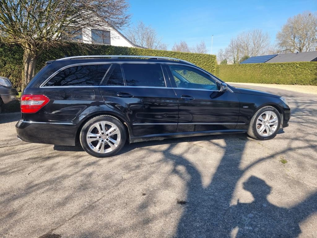 E200 CDI Break Avantgarde | 158.000km | GARANTIE | TOPSTAAT, Autos, Euro 5, Noir, 5 portes, Particulier