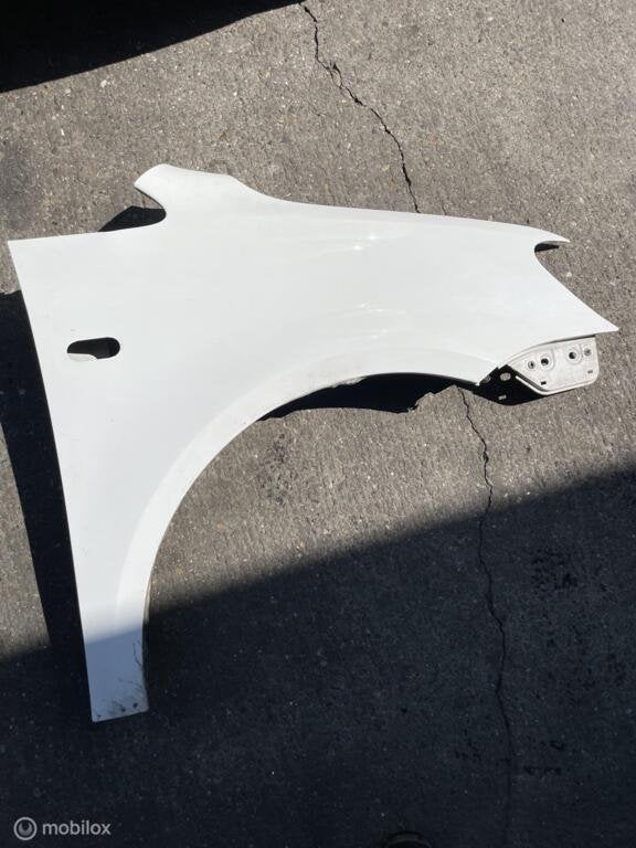 Spatbord rechts wit Volkswagen Caddy Bestel III GP ('10-'15), Auto-onderdelen, Gebruikt, Volkswagen, Ophalen of Verzenden, Volkswagen
