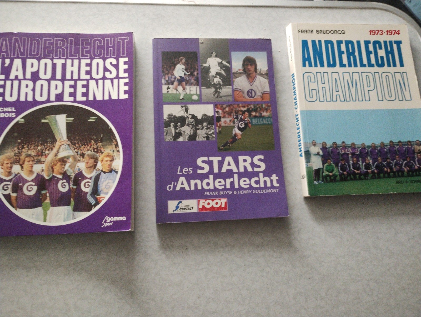 Livres de Rsc Anderlecht, Enlèvement