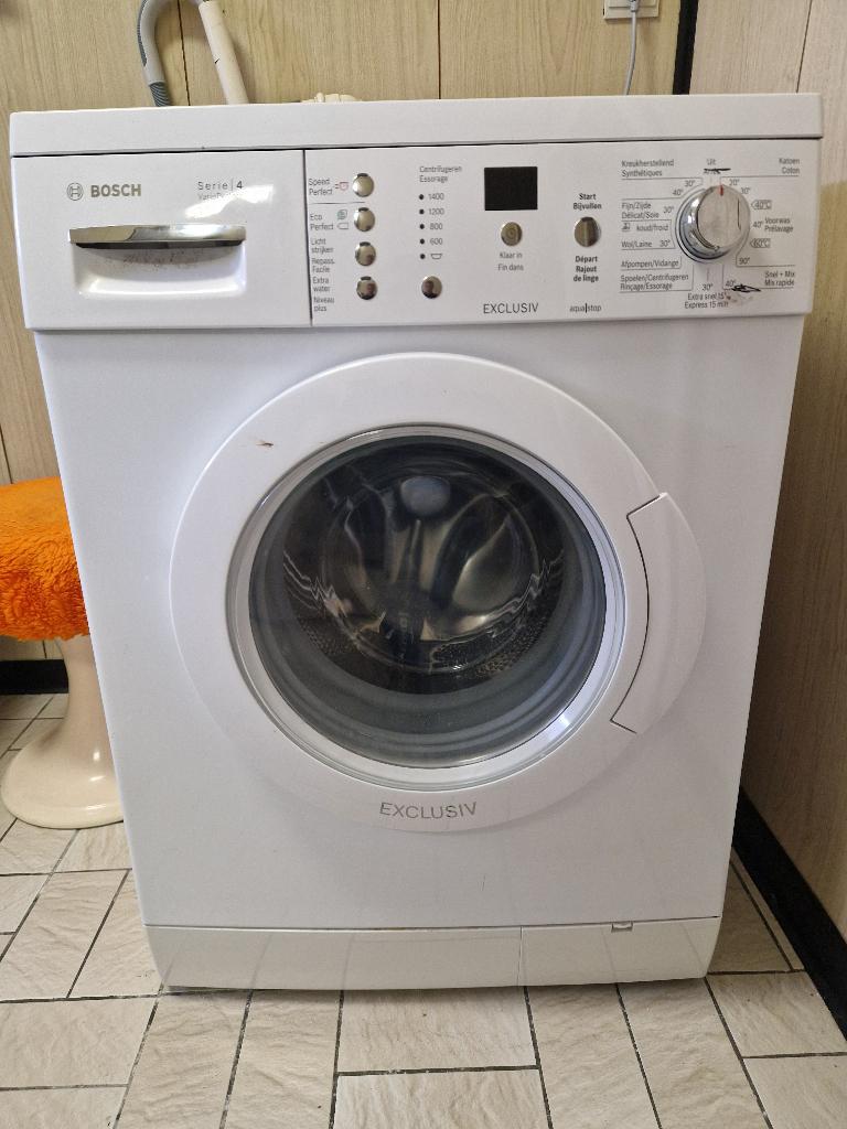 Bosch Serie 4 Exclusiv Wasmachine (7kg / 1400 tpm), Electroménager, Lave-linge, 1200 à 1600 tours, 6 à 8 kg, 85 à 90 cm, Enlèvement