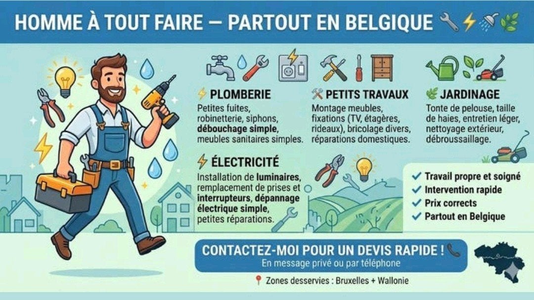 Handy man -  Homme à  tout faire, Tickets & Billets