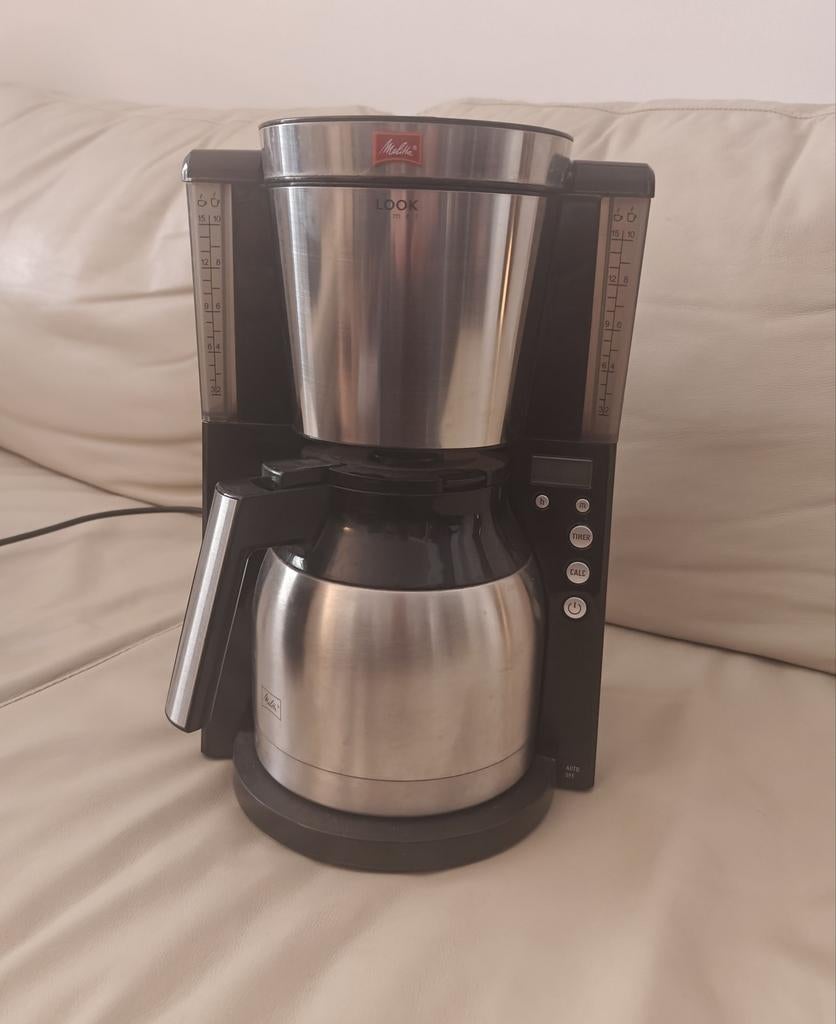 Melita koffiemachine met filters, Electroménager, Enlèvement, Melitta, Carafe à café