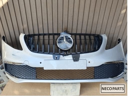 MERCEDES V-KLASSE W447 LIFT VOORBUMPER ORIGINEEL KLEUR 744, Utilisé, -, -, Enlèvement ou Envoi