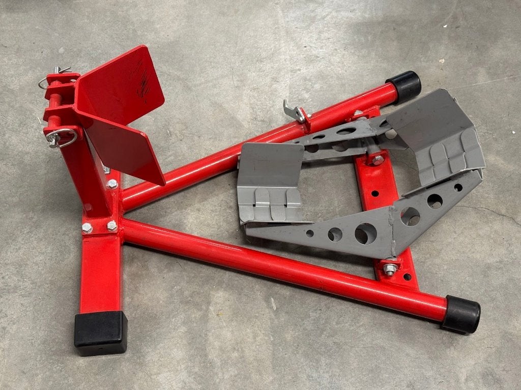 Powerplus motor wielklem, Ophalen