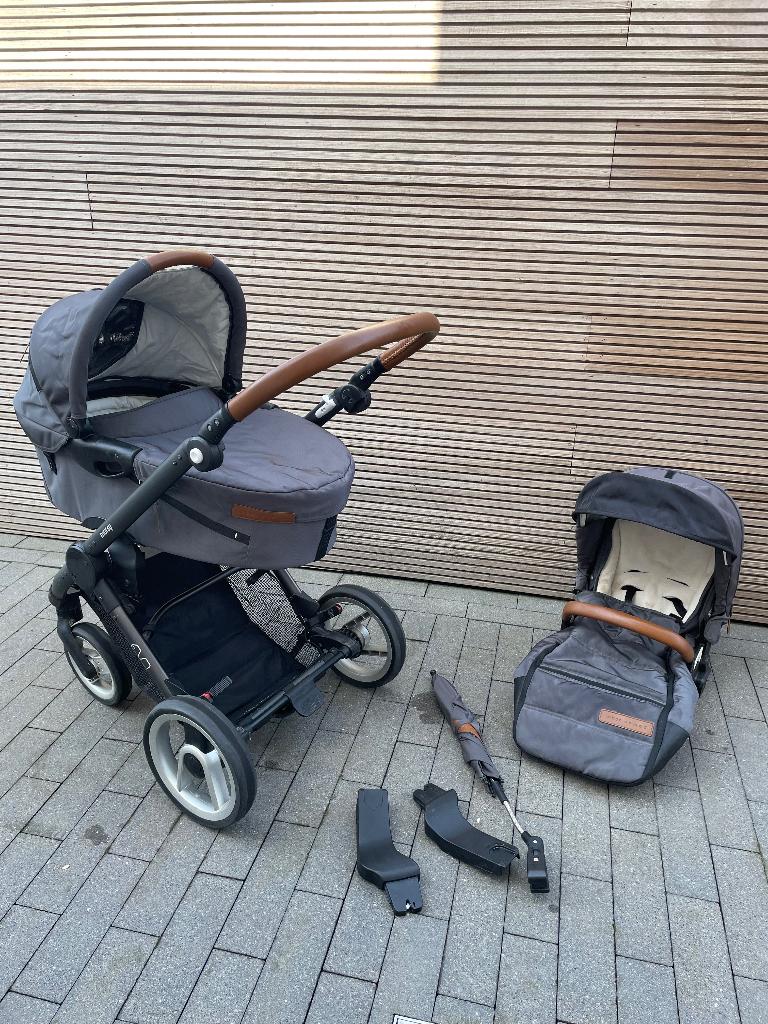 Kinderwagen mutsy evo urban nomad, Avec nacelle, Enlèvement, Utilisé, Poussette