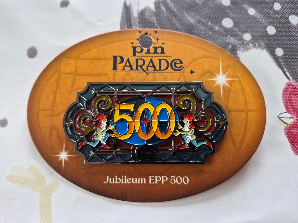 Efteling 500 pin exclusief op=op!, Enlèvement