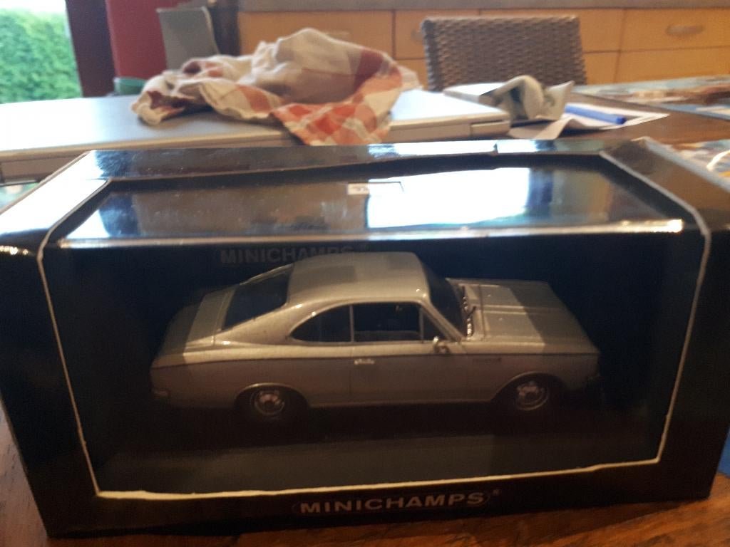 Minichamps Opel Record C Coupe 1966 1/43, Enlèvement ou Envoi, Neuf, Voiture, MiniChamps