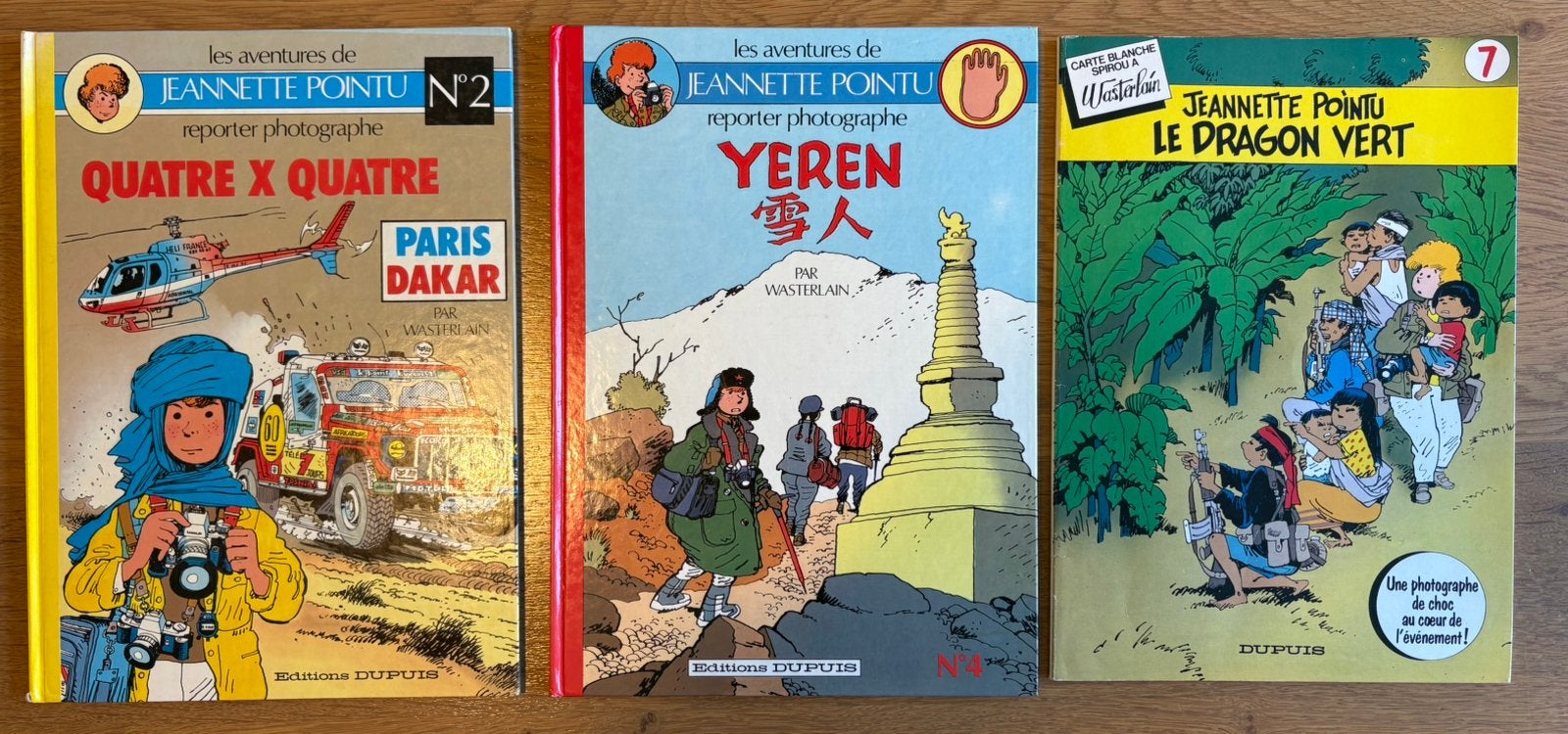 Jeannette Pointu (Wasterlain), Enlèvement ou Envoi