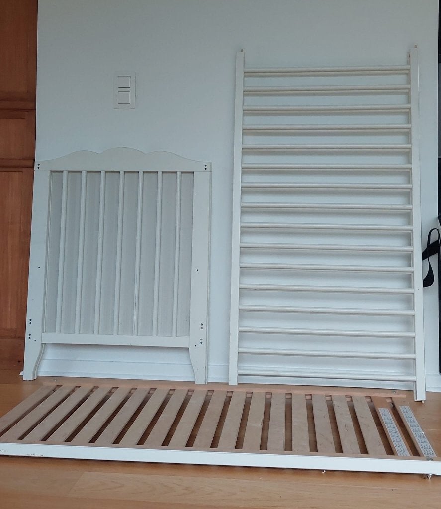 chambre enfant, Moins de 70 cm, Comme neuf, Sommier à lattes, Enlèvement