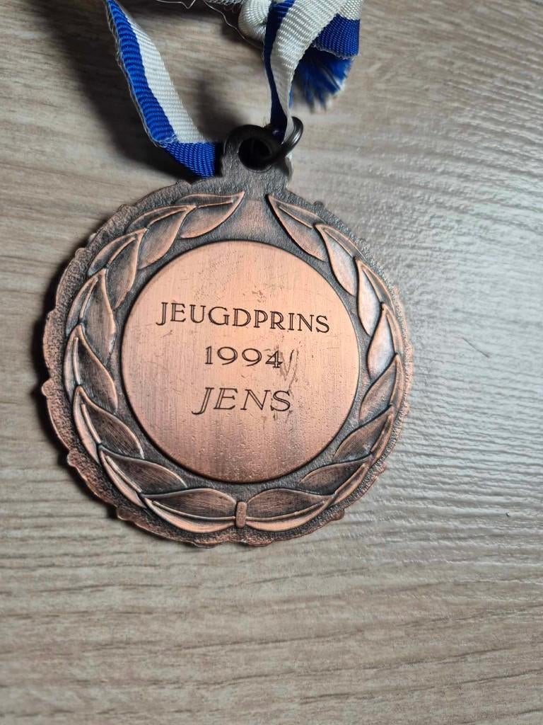 Carnaval medaille Jeugdprins Jens Lede 1994, Enlèvement ou Envoi