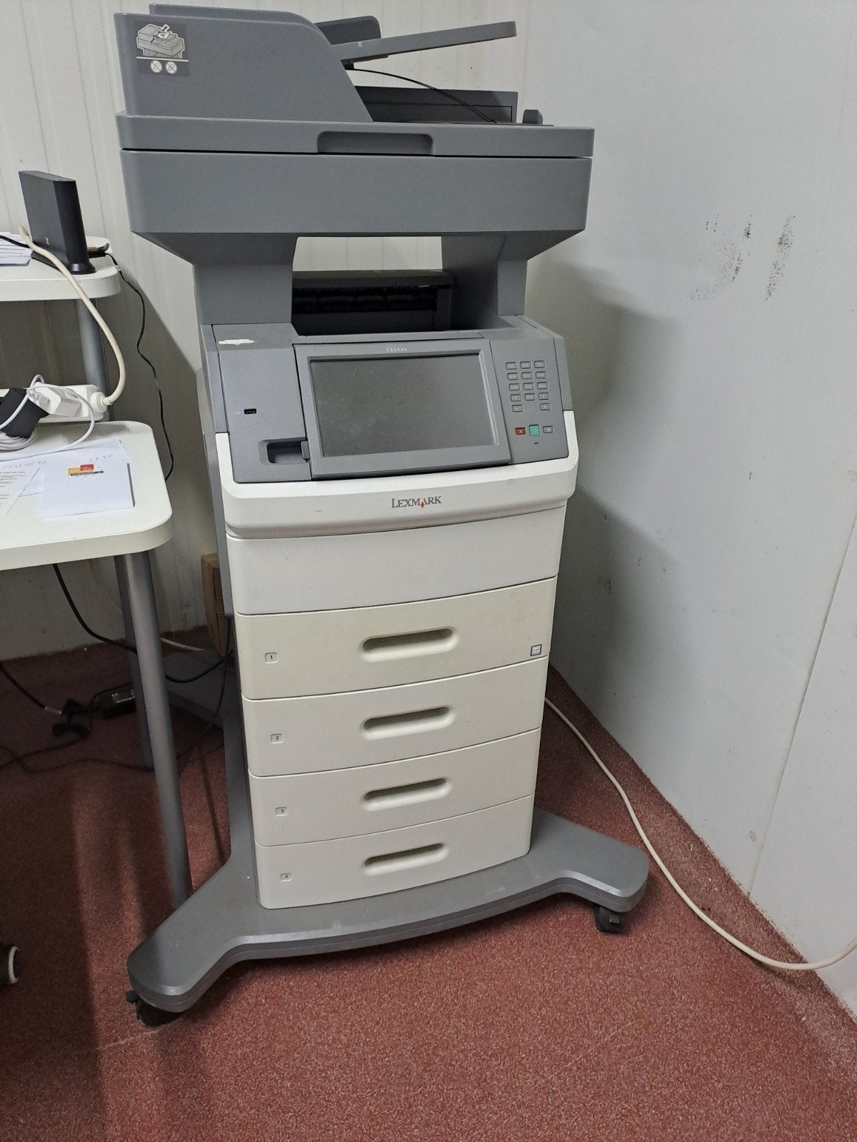 Printer/copie Lexmark X654DE + 2500 A4 papier, Ophalen, Printer