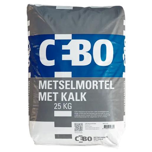 Cebo Metselmortel met kalk 25kg 11 stuks, Ophalen